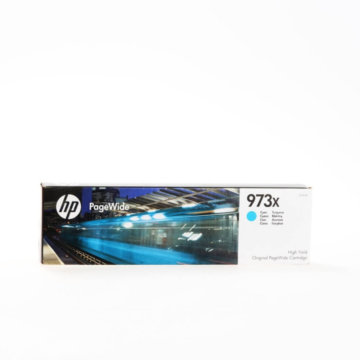 HP Musteet F6T81AE 973X Cyan ryhmässä TIETOKOONET & TARVIKKEET / Tulostimet & Tarvikkeet / Musteet ja väriaineet / Toner / HP @ TP E-commerce Nordic AB (C26980)