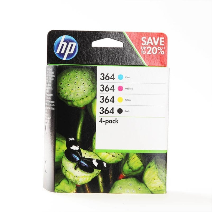 HP Musteet N9J73AE 364 Multipack ryhmässä TIETOKOONET & TARVIKKEET / Tulostimet & Tarvikkeet / Musteet ja väriaineet / Toner / HP @ TP E-commerce Nordic AB (C27020)