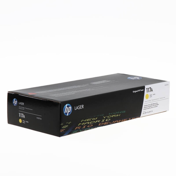 HP Toner W2072A 117A Keltainen ryhmässä TIETOKOONET & TARVIKKEET / Tulostimet & Tarvikkeet / Musteet ja väriaineet / Toner / HP @ TP E-commerce Nordic AB (C27078)