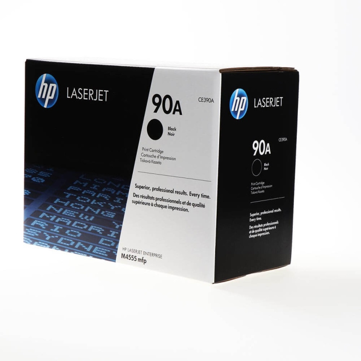 HP Toner CE390A 90A Musta ryhmässä TIETOKOONET & TARVIKKEET / Tulostimet & Tarvikkeet / Musteet ja väriaineet / Toner / HP @ TP E-commerce Nordic AB (C27140)