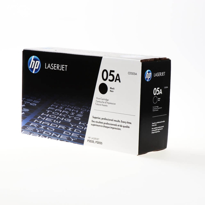 HP Toner CE505A 05A Musta ryhmässä TIETOKOONET & TARVIKKEET / Tulostimet & Tarvikkeet / Musteet ja väriaineet / Toner / HP @ TP E-commerce Nordic AB (C27155)