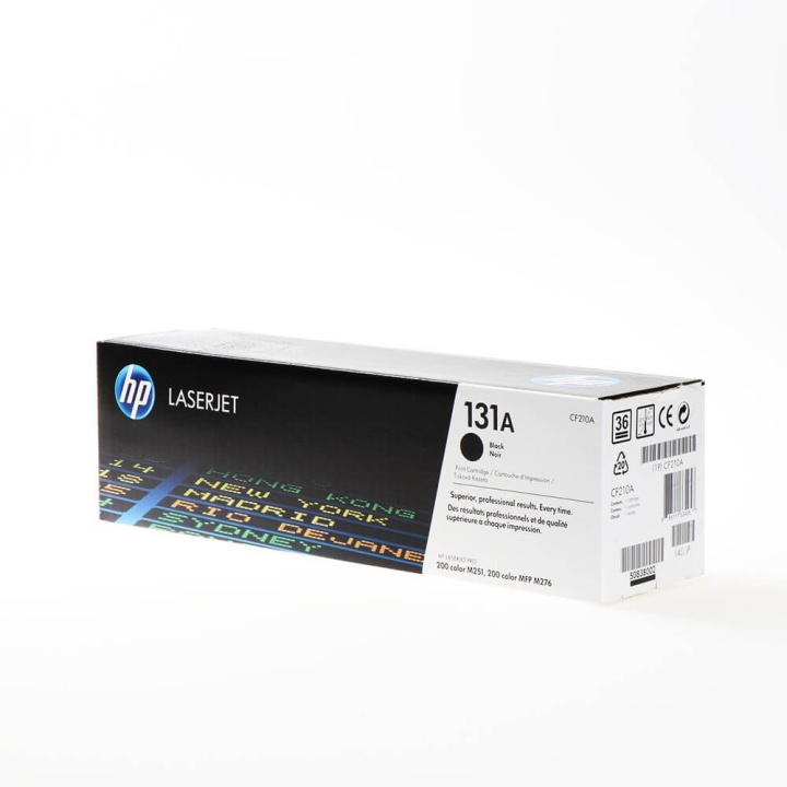 HP Toner CF210A 131A Musta ryhmässä TIETOKOONET & TARVIKKEET / Tulostimet & Tarvikkeet / Musteet ja väriaineet / Toner / HP @ TP E-commerce Nordic AB (C27164)