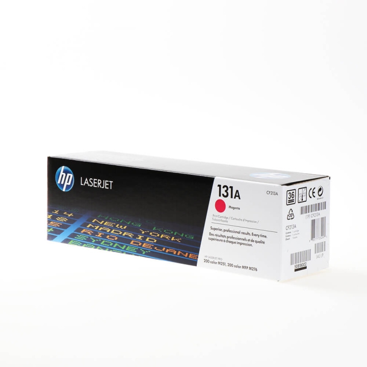 HP Toner CF213A 131A Magenta ryhmässä TIETOKOONET & TARVIKKEET / Tulostimet & Tarvikkeet / Musteet ja väriaineet / Toner / HP @ TP E-commerce Nordic AB (C27169)