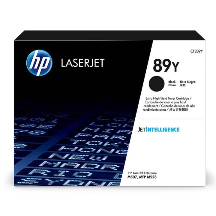 HP Toner CF289Y 89Y Musta ryhmässä TIETOKOONET & TARVIKKEET / Tulostimet & Tarvikkeet / Musteet ja väriaineet / Toner / HP @ TP E-commerce Nordic AB (C27211)