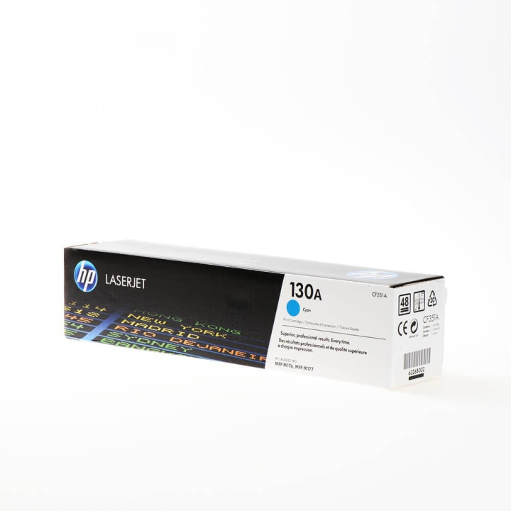 HP Toner CF351A 130A Cyan ryhmässä TIETOKOONET & TARVIKKEET / Tulostimet & Tarvikkeet / Musteet ja väriaineet / Toner / HP @ TP E-commerce Nordic AB (C27223)