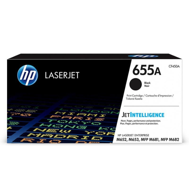 HP Toner CF450A 655A Musta ryhmässä TIETOKOONET & TARVIKKEET / Tulostimet & Tarvikkeet / Musteet ja väriaineet / Toner / HP @ TP E-commerce Nordic AB (C27266)