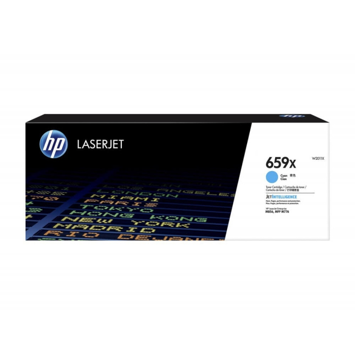 HP Toner W2011X 659X Cyan ryhmässä TIETOKOONET & TARVIKKEET / Tulostimet & Tarvikkeet / Musteet ja väriaineet / Toner / HP @ TP E-commerce Nordic AB (C27312)