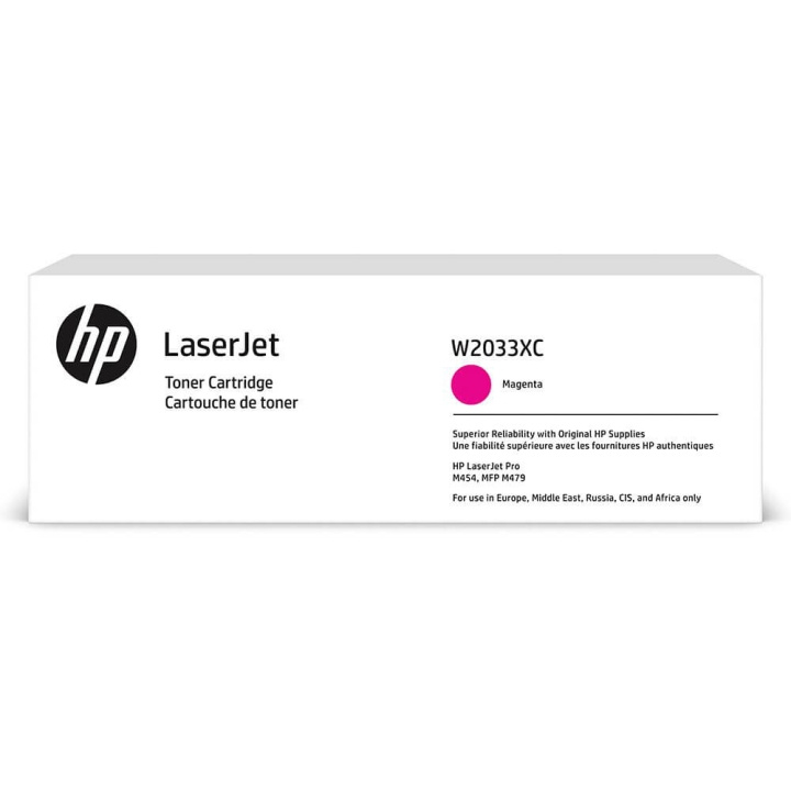 HP Toner W2033XC 415X Magenta Contract ryhmässä TIETOKOONET & TARVIKKEET / Tulostimet & Tarvikkeet / Musteet ja väriaineet / Toner / HP @ TP E-commerce Nordic AB (C27331)