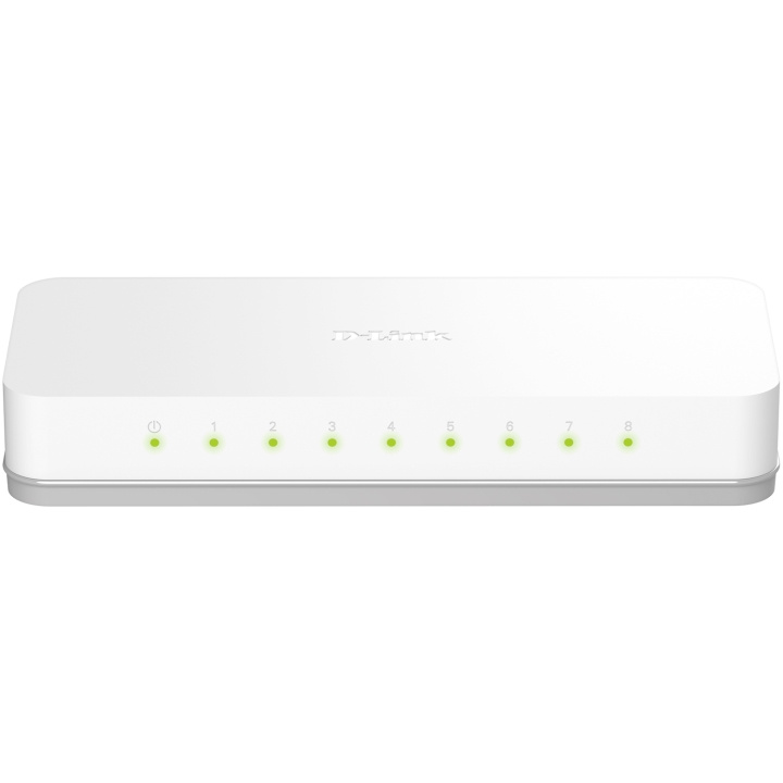 D-Link GO-SW-8E 8-Port Fast Ethernet Easy Desktop Switch ryhmässä TIETOKOONET & TARVIKKEET / Verkko / Kytkimet @ TP E-commerce Nordic AB (C28778)