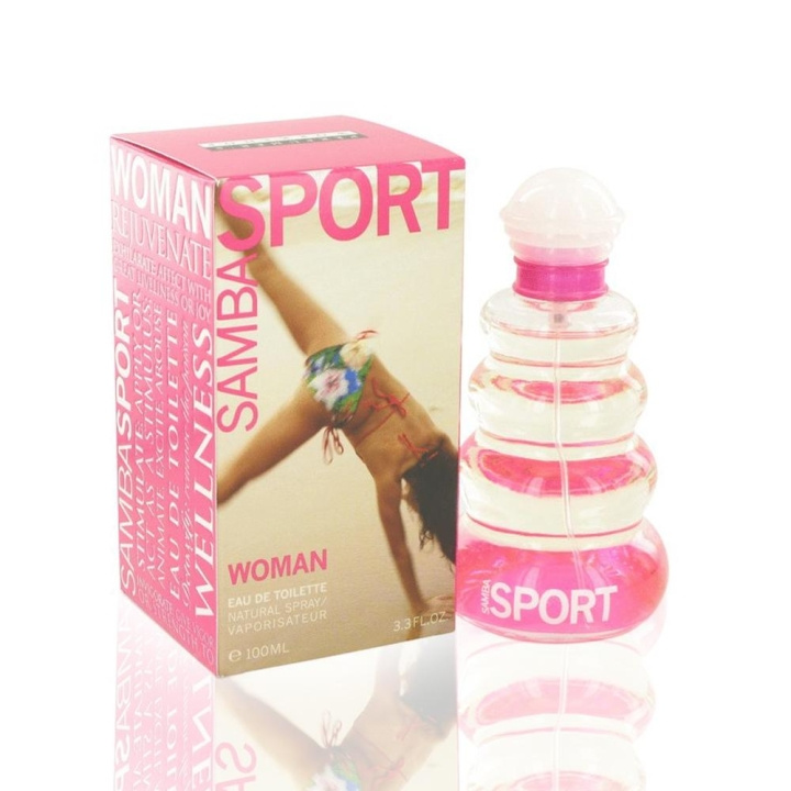 Samba Sport Woman Edt 100ml ryhmässä KAUNEUS JA TERVEYS / Tuoksut & Parfyymit / Parfyymit / Naisten Tuoksut @ TP E-commerce Nordic AB (C28880)