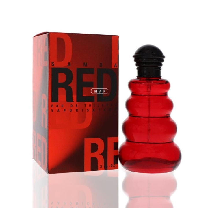 Samba Red Man Edt 100ml ryhmässä KAUNEUS JA TERVEYS / Tuoksut & Parfyymit / Parfyymit / Miesten Tuoksut @ TP E-commerce Nordic AB (C28881)