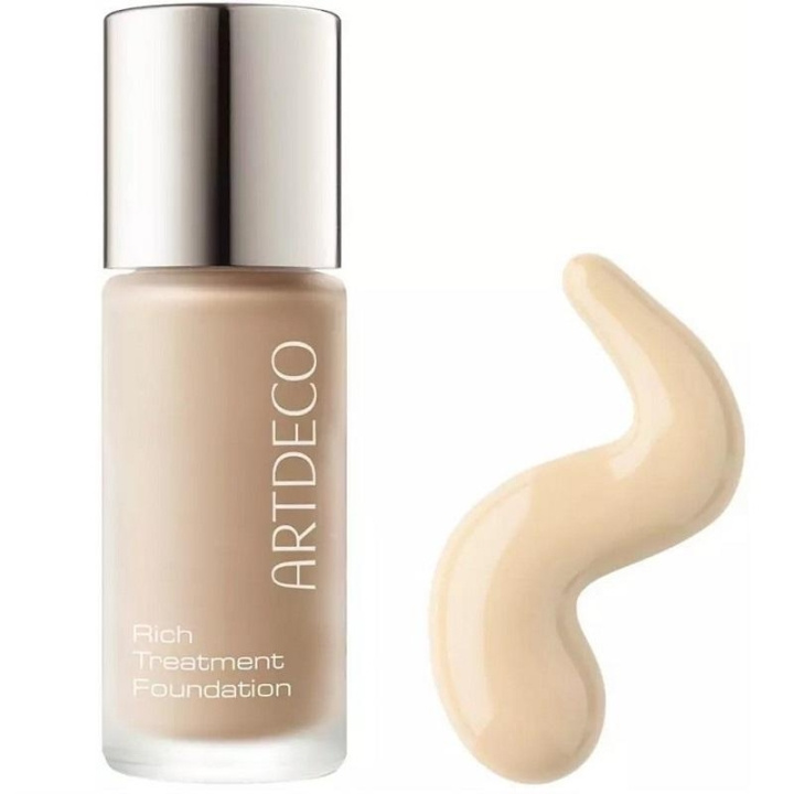 Artdeco Rich Treatment Foundation 10 Sunny Shell 20ml ryhmässä KAUNEUS JA TERVEYS / Meikit / Meikit Kasvot / Meikkivoide @ TP E-commerce Nordic AB (C28965)