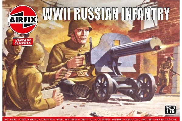 AIRFIX Russian Infantry ryhmässä URHEILU, VAPAA-AIKA JA HARRASTUS / Harrastus / Muovimallit / Sotilasajoneuvot (maa) @ TP E-commerce Nordic AB (C29581)