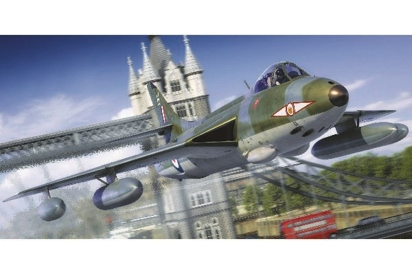 AIRFIX Hawker Hunter FGA.9/FR.10/GA.11 ryhmässä URHEILU, VAPAA-AIKA JA HARRASTUS / Harrastus / Muovimallit / Lentokoneet/Helikopterit @ TP E-commerce Nordic AB (C29629)