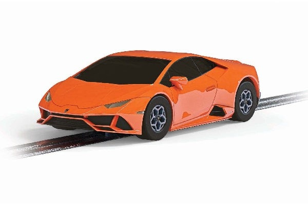 SCALEXTRIC Micro, Lamborghini Huracan Evo Car, orange 1:64 ryhmässä LELUT, TUOTTEET LAPSILLE JA VAUVOILLE / Radio-ohjattava / Autoradat / Autot @ TP E-commerce Nordic AB (C29646)