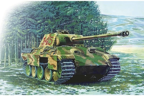 ITALERI 1:35 Sd.Kfc 171 Panther Ausf A ryhmässä URHEILU, VAPAA-AIKA JA HARRASTUS / Harrastus / Muovimallit / Sotilasajoneuvot (maa) @ TP E-commerce Nordic AB (C29811)