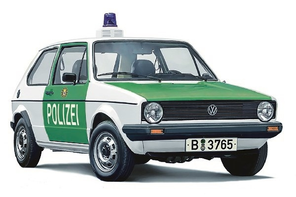 ITALERI 1:24 VW Golf \'POLIZEI\' ryhmässä URHEILU, VAPAA-AIKA JA HARRASTUS / Harrastus / Muovimallit / Autot @ TP E-commerce Nordic AB (C29812)