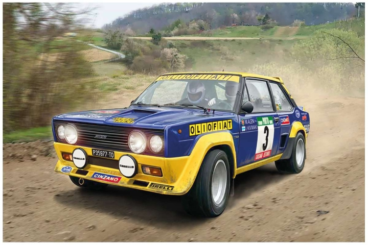 ITALERI 1:24 Fiat 131 Abarth Rally OLIO FIAT ryhmässä URHEILU, VAPAA-AIKA JA HARRASTUS / Harrastus / Muovimallit / Autot @ TP E-commerce Nordic AB (C29835)