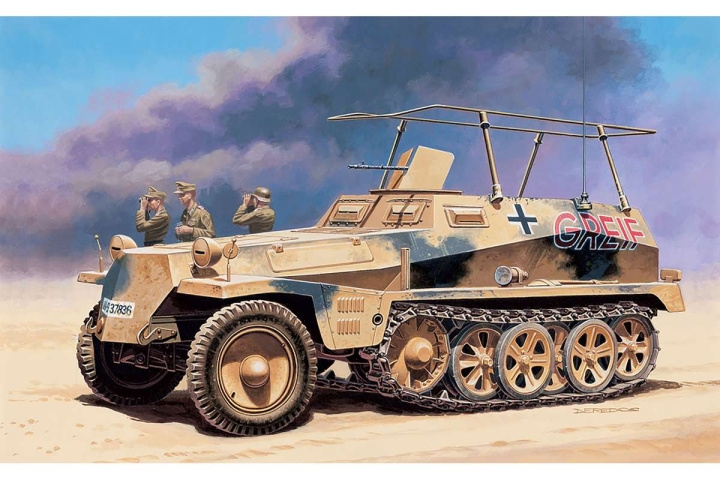 ITALERI 1:72 Sd.Kfz. 250/3 ryhmässä URHEILU, VAPAA-AIKA JA HARRASTUS / Harrastus / Muovimallit / Sotilasajoneuvot (maa) @ TP E-commerce Nordic AB (C29836)