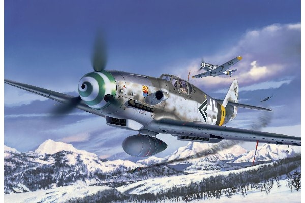 Revell Messerschmitt Bf109G-6 (easy-click) 1:32 ryhmässä URHEILU, VAPAA-AIKA JA HARRASTUS / Harrastus / Muovimallit / Lentokoneet/Helikopterit @ TP E-commerce Nordic AB (C29902)