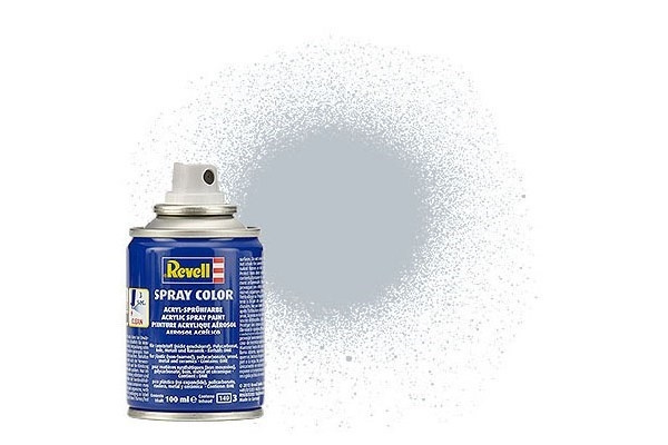 Revell Spray aluminium, metallic 100 ml. ryhmässä URHEILU, VAPAA-AIKA JA HARRASTUS / Harrastus / Harrastemaalit / Revell / Spray-maali @ TP E-commerce Nordic AB (C30074)