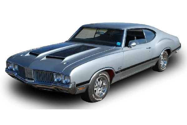 Revell Model Set \'71 Oldsmobile 442 Coupé ryhmässä URHEILU, VAPAA-AIKA JA HARRASTUS / Harrastus / Muovimallit / Autot @ TP E-commerce Nordic AB (C30180)