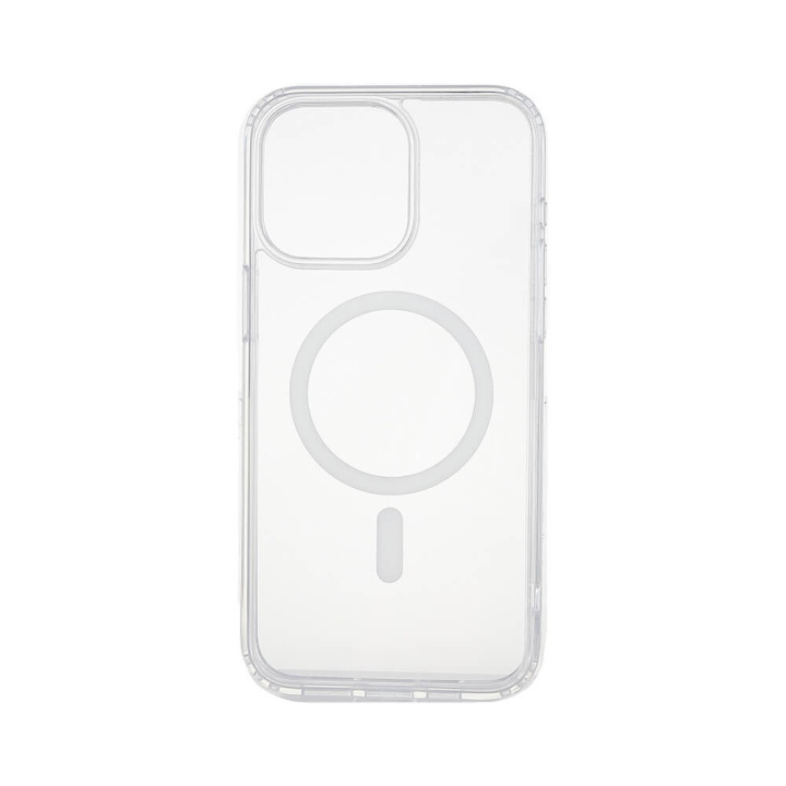 ONSALA Back Clear Case TPU MagSerie iPhone 15 Pro Max Clear ryhmässä ÄLYPUHELIMET JA TABLETIT / Puhelimen suojakotelo / Apple / iPhone 15 @ TP E-commerce Nordic AB (C30282)