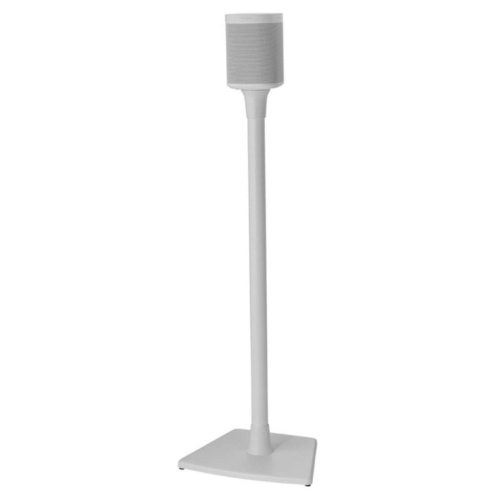 SANUS Floor Stand for Sonos One SL Play:1 Play:3 Single White ryhmässä KODINELEKTRONIIKKA / Ääni & Kuva / Kaiuttimet & Tarvikkeet / Kaiutinkiinnikkeet @ TP E-commerce Nordic AB (C30344)