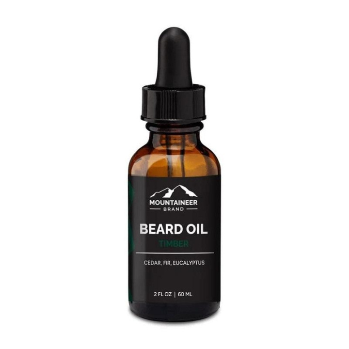 Mountaineer Brand Timber Beard Oil 60ml ryhmässä KAUNEUS JA TERVEYS / Hiukset &Stailaus / Parran hoito / Partaöljy @ TP E-commerce Nordic AB (C30429)