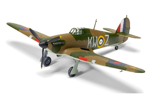 AIRFIX Hawker Hurricane Mk.I, 1:72 hanging gift set ryhmässä URHEILU, VAPAA-AIKA JA HARRASTUS / Harrastus / Muovimallit / Lentokoneet/Helikopterit @ TP E-commerce Nordic AB (C30469)