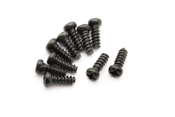 BLACKZON Round-headed screw 2.3×6PBHO ryhmässä LELUT, TUOTTEET LAPSILLE JA VAUVOILLE / Radio-ohjattava / Varaosat ja lisävarusteet / Blackzon @ TP E-commerce Nordic AB (C30688)