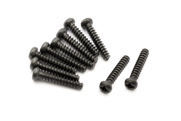 BLACKZON Round-headed screw 2.3×12PBHO ryhmässä LELUT, TUOTTEET LAPSILLE JA VAUVOILLE / Radio-ohjattava / Varaosat ja lisävarusteet / Blackzon @ TP E-commerce Nordic AB (C30691)