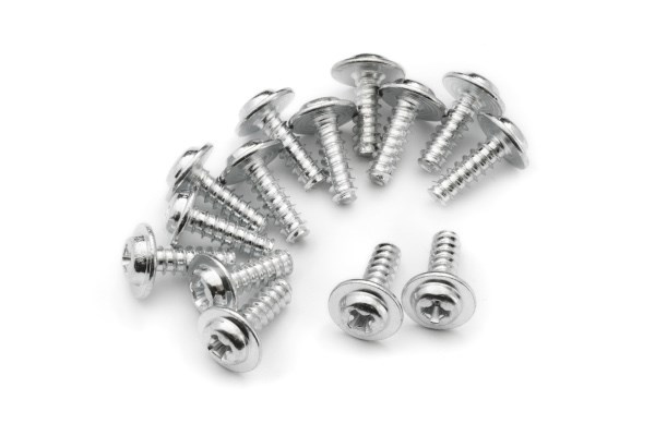 BLACKZON Round-headed screw 2.6×7×7PWBHO ryhmässä LELUT, TUOTTEET LAPSILLE JA VAUVOILLE / Radio-ohjattava / Varaosat ja lisävarusteet / Blackzon @ TP E-commerce Nordic AB (C30697)