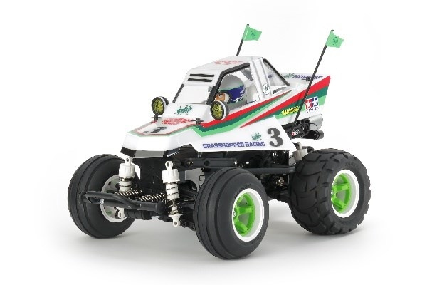 TAMIYA 1/10 R/C Comical Grasshopper (WR-02CB) ryhmässä LELUT, TUOTTEET LAPSILLE JA VAUVOILLE / Radio-ohjattava / Radio-ohjattavat autot @ TP E-commerce Nordic AB (C31560)