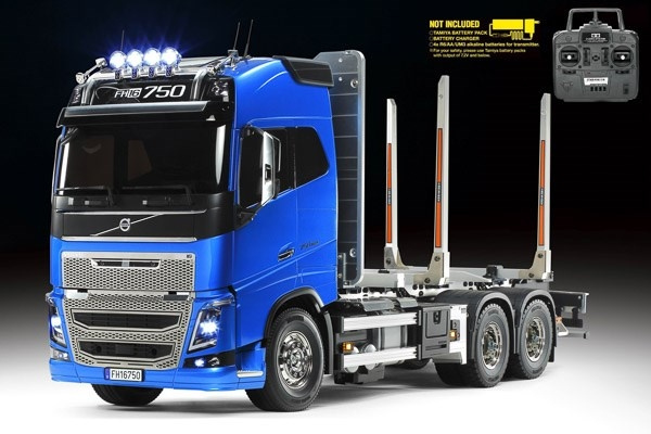 TAMIYA 1:14 R/C Full Option - Volvo FH16 Globetrotter 750 ryhmässä LELUT, TUOTTEET LAPSILLE JA VAUVOILLE / Radio-ohjattava / Radio-ohjattavat autot @ TP E-commerce Nordic AB (C31578)