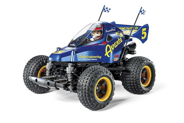 TAMIYA 1/10 R/C Comical Avante (GF-01CP) ryhmässä LELUT, TUOTTEET LAPSILLE JA VAUVOILLE / Radio-ohjattava / Radio-ohjattavat autot @ TP E-commerce Nordic AB (C31582)