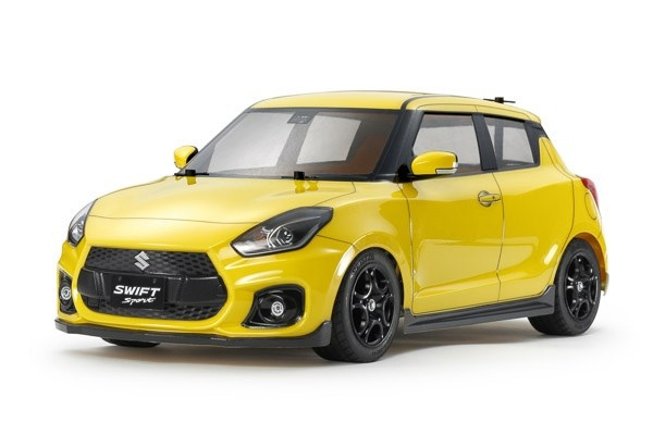 TAMIYA 1/10 R/C Suzuki Swift sport (M-05) ryhmässä LELUT, TUOTTEET LAPSILLE JA VAUVOILLE / Radio-ohjattava / Radio-ohjattavat autot @ TP E-commerce Nordic AB (C31583)