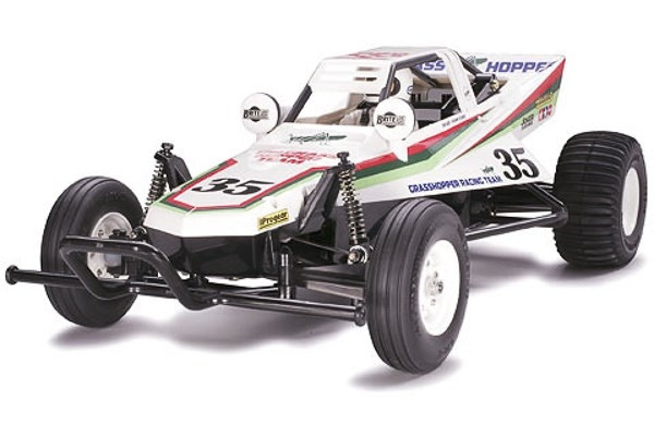 TAMIYA 1/10 R/C The Grasshopper / NO ESC ryhmässä LELUT, TUOTTEET LAPSILLE JA VAUVOILLE / Radio-ohjattava / Radio-ohjattavat autot @ TP E-commerce Nordic AB (C31623)