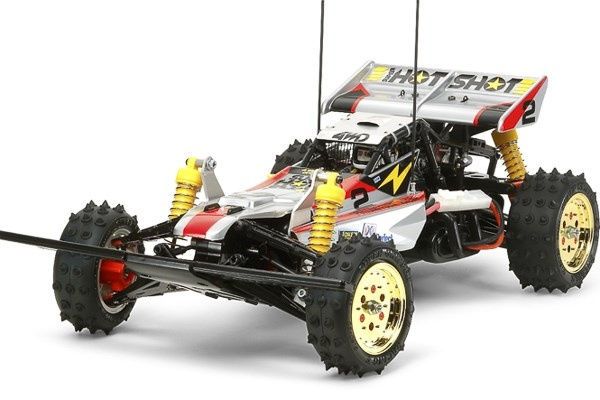 TAMIYA 1/10 R/C Super Hotshot (2012) / NO ESC ryhmässä LELUT, TUOTTEET LAPSILLE JA VAUVOILLE / Radio-ohjattava / Radio-ohjattavat autot @ TP E-commerce Nordic AB (C31629)