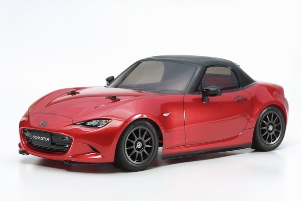 TAMIYA 1/10 R/C Mazda MX-5 (M-05) / NO ESC ryhmässä LELUT, TUOTTEET LAPSILLE JA VAUVOILLE / Radio-ohjattava / Radio-ohjattavat autot @ TP E-commerce Nordic AB (C31639)