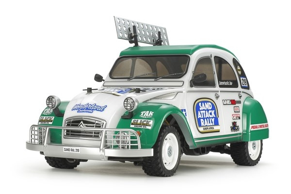 TAMIYA 1/10 R/C Citroën 2CV Rally (M-05Ra) / NO ESC ryhmässä LELUT, TUOTTEET LAPSILLE JA VAUVOILLE / Radio-ohjattava / Radio-ohjattavat autot @ TP E-commerce Nordic AB (C31654)