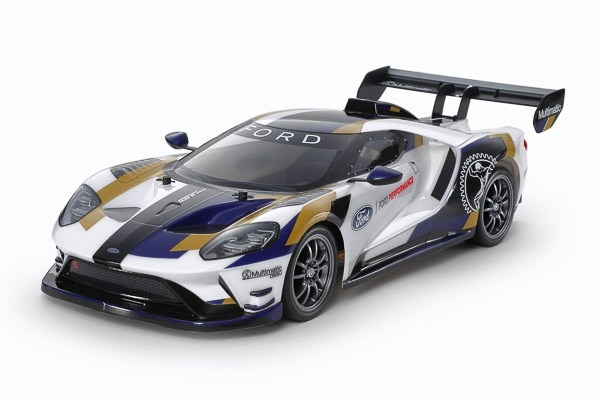 TAMIYA 1/10 R/C 2020 Ford GT Mk II (TT-02) / NO ESC ryhmässä LELUT, TUOTTEET LAPSILLE JA VAUVOILLE / Radio-ohjattava / Radio-ohjattavat autot @ TP E-commerce Nordic AB (C31664)