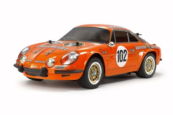 TAMIYA 1/10 R/C Alpine A110 Jägermeister 1973 (M-06) ryhmässä LELUT, TUOTTEET LAPSILLE JA VAUVOILLE / Radio-ohjattava / Radio-ohjattavat autot @ TP E-commerce Nordic AB (C31692)