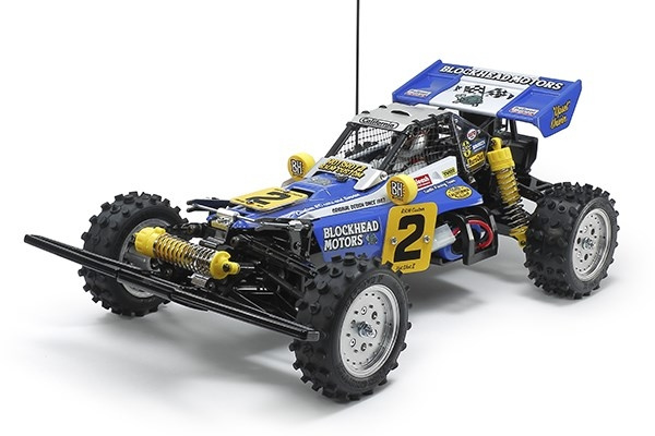 TAMIYA 1/10 R/C Hotshot II Blockhead Motors ryhmässä LELUT, TUOTTEET LAPSILLE JA VAUVOILLE / Radio-ohjattava / Radio-ohjattavat autot @ TP E-commerce Nordic AB (C31718)