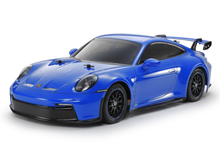 TAMIYA 1/10 R/C Porsche 911 GT3 (992) (TT-02) ryhmässä LELUT, TUOTTEET LAPSILLE JA VAUVOILLE / Radio-ohjattava / Radio-ohjattavat autot @ TP E-commerce Nordic AB (C31734)