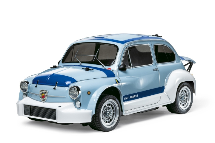 TAMIYA 1/10 R/C Fiat Abarth 1000TCR Berlina Corsa (MB-01) ryhmässä LELUT, TUOTTEET LAPSILLE JA VAUVOILLE / Radio-ohjattava / Radio-ohjattavat autot @ TP E-commerce Nordic AB (C31738)