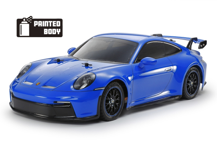 TAMIYA 1/10 R/C Porsche 911 GT3 (992) (Blue PB) (TT-02) ryhmässä LELUT, TUOTTEET LAPSILLE JA VAUVOILLE / Radio-ohjattava / Radio-ohjattavat autot @ TP E-commerce Nordic AB (C31823)