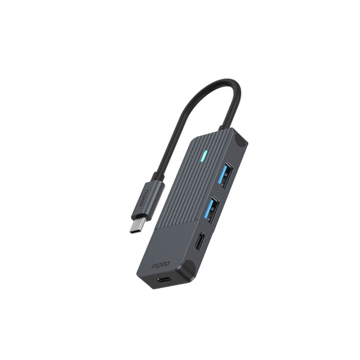 Rapoo USB-C Hub UCH-4003 USB-C to USB-A & USB-C Hub ryhmässä TIETOKOONET & TARVIKKEET / Tietokonetarvikkeet / USB-telakat @ TP E-commerce Nordic AB (C32280)