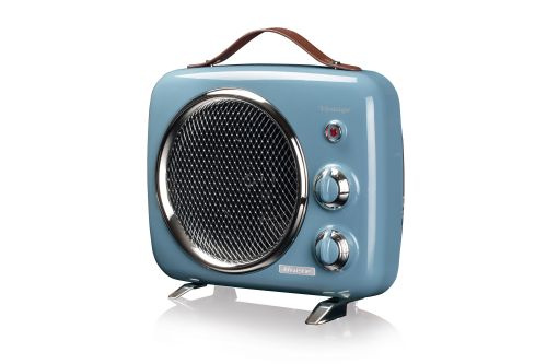 Ariete Vintage fan heater Retro 2000w, Blue ryhmässä KOTI, TALOUS JA PUUTARHA / Tuulettimet ja ilmastointilaitteet / Lämpöpuhaltimet @ TP E-commerce Nordic AB (C32434)