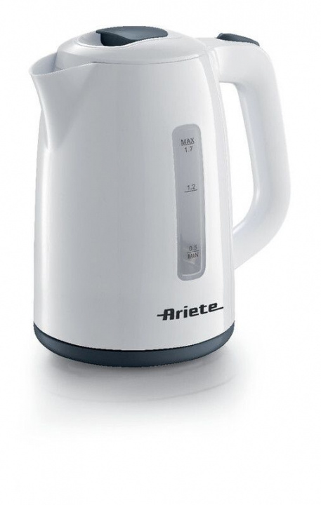 Ariete Kettle 1,7 LT White ryhmässä KOTI, TALOUS JA PUUTARHA / Kodinkoneet / Vesi ja mehu / Vedenkeitin @ TP E-commerce Nordic AB (C32449)